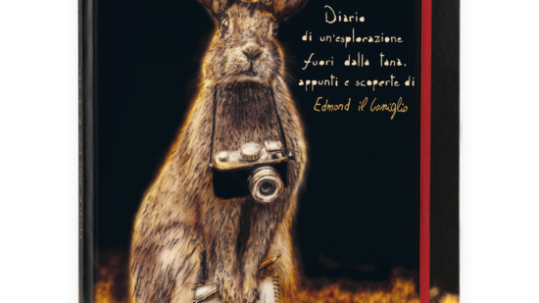 Copertina del libro Diario di un'esplorazione fuori della tana, appunti e scoperte di Edmond il coniglio