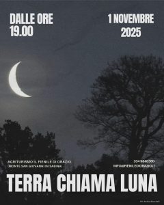 Locandina dell'evento Terra chiama Luna